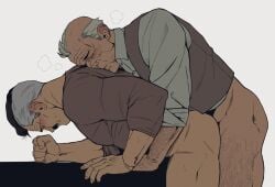 anal anal_sex arthur_rosenbaum ass bara bonjourdraws daddy dilf dominant_male facial_hair gay gay_anal gay_domination gay_sex invincible invincible_(comics) invincible_(tv_series) male male/male male_only male_penetrated male_penetrating_male manly mature_male moustache muscular muscular_male nolan_grayson omni-man penetration sex