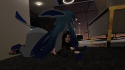 breeding doggy_style dominant femsub intersex intersex/female interspecies pokemon pokephilia vrchat vrchat_avatar