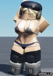 1girls 3d areola_slip areolae baseplate breasts female original_character roblox robloxian solo_female tagme thighs vanilla1145 vanilla_(vanilla1145)