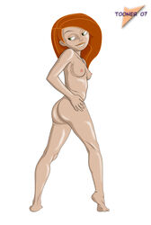 disney female female_only human kim_possible kimberly_ann_possible nipples solo straight_hair tagme tooner