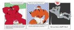 abuse alien anthro appoplexian armpit_hair ass ben_10 big_butt blush bodily_fluids body_hair bulge bullying cartoon_network clothing crush dialogue dirty dirty_ass dirty_underwear disgust dominant dominant_male erection face_in_ass face_on_ass facesitting felid forced forced_sniffing four_arms_(ben_10) galvan_(ben_10) grey_matter grossed_out group happy_slave hi_res humiliation imminent_fart imminent_scat implied_fart implied_scat kidnapping male male/male mammal manly micro mrbolo muscular musk poor_personal_hygiene rath_(ben_10) sitting_on_another size_difference skid_marks slave slob smelly speedo sweat sweaty_clothing swimwear tetramand trio unclean underwear unwashed