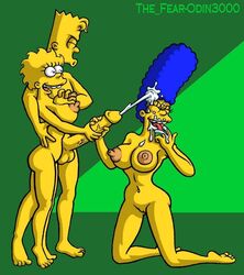 bart_simpson cuckquean cum cum_on_cuckquean female human incest lisa_simpson male marge_simpson odin3000 straight tagme the_fear the_simpsons