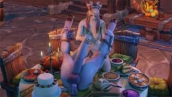 1futa 3d draenei draenei_futa female futa_on_female futanari handjob horsecock horsecock_futanari human intersex interspecies ladyzomkie monster monster_girl penis warcraft world_of_warcraft