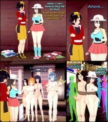 3d amanwithnoplan breasts clair_(pokemon) erection erika_(pokemon) gold_(pokemon) jasmine_(pokemon) kasumi_(pokemon) leaf_(pokemon) naked nude penis pokemon public_nudity sabrina_(pokemon) tied_up whitney_(pokemon)