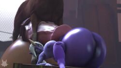 1boy 1futa animated futa_on_feral futanari goat horse horsecock horsecock_futanari league_of_legends monster_girl penile_penetration scoopa_(artist) soraka tagme video zoophilia