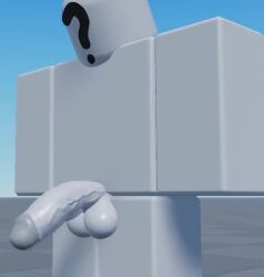 1boy 3d animated anon balls baseplate big_penis erection grey_skin no_sound penis roblox robloxian shorter_than_10_seconds tagme vanilla1145 video