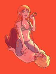 nami (one piece) from one piece by micchwan