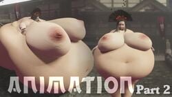 1girls 3d animated asian asian_female ass_expansion bbw belly belly_expansion big_ass big_belly breast_expansion breasts expansion fat female female_only fromsoftware huge_belly huge_breasts hyper hyper_belly hyper_breasts inflation jiggle lady_butterfly large_breasts mp4 nude_female obese obese_female overweight overweight_female owrehl pov sekiro:_shadows_die_twice solo sound ssbbw tagme video weight_gain