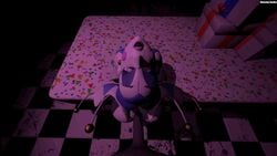 3d 3d_(artwork) 3d_animation 3d_model animated animatronic ballora ballora_(fnafsl) ballora_(spiderjunior10) big_breasts faceless_male five_nights_at_freddy's five_nights_at_freddy's:_sister_location fnaf from_behind large_penis larger_male male_pov no_sound pov robot_girl scottgames sister_location spiderjunior10 standing_sex straight tagme video