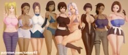 3d 6+girls 9girls african african_female alternate_costume amazon arms_behind_back avatar_legends avatar_the_last_airbender balls big_ass big_breasts bikini_armor bishoujo_senshi_sailor_moon black_hair blonde_hair blue_eyes bob_cut breast_grab brown_eyes brown_hair bubble_butt cleavage clothing crossover curvaceous curvy dark-skinned_female dark_skin erect_nipples erect_nipples_under_clothes female female_only goth groping hourglass_figure huge_ass huge_breasts jill_valentine jill_valentine_(sasha_zotova) katara koikatsu korra large_ass large_breasts legwear long_hair looking_at_viewer miniskirt naomi_(takeo92) nipples_visible_through_clothing original_character panties patreon peace_sign pinup pinup_pose ponytail rachel_(takeo92) resident_evil resident_evil_3 resident_evil_5 revealing_clothes runa_(takeo92) sheva_alomar short_hair shorts simple_background skimpy_clothes skirt smooth_skin sports_bra standing stockings sunset take_your_pick takeo92 tamara_wolfsbane_(takeo92) text the_avatar the_legend_of_korra thick thick_thighs tight_clothing tight_fit tubetop underboob usagi_tsukino water_tribe white_hair wide_hips