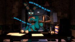 3d five_nights_at_freddy's five_nights_at_freddy's_2 nightbotgrey solo toy_bonnie_(fnaf)