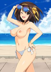 suzumiya haruhi from suzumiya haruhi no yuuutsu by haruhisky