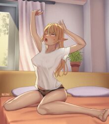 shiranui flare from hololive by neonluminous