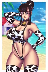 chichi from dragon ball by bemannen
