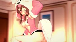 1boy 1girls 3d animated breasts brown_eyes brown_hair dog_ears dog_girl female hetero hololive hololive_gamers hololive_japan hoodie inugami_korone medium_breasts nipples no_sound open_jacket penis pussy sex tagme video virtual_youtuber wataamage