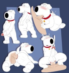 20th_century_fox 20th_century_studios anthro balls big_balls big_dom_small_sub big_penis brian_griffin canine cock_worship cum cum_in_ass cum_in_mouth cum_inside cumshot family_guy feral foursome fox_corporation fuzzy_door_productions gay gay_domination gay_sex group group_sex heart_shaped_pupils human human_on_anthro human_on_feral humanoid_penis jerseydevil male_only threesome white_fur