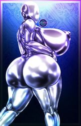 areolae ass big_ass big_breasts breasts bubble_butt busty cybernetics cyberpunk drone_(neo_world_order) erect_nipples faceless female female_focus female_only hourglass_figure huge_breasts jsyrin large_breasts metalic_skin neo_world_order nipples nude nude_female nudity pose posing puffy_nipples robot robot_girl solo standing tagme thick_thighs wide_hips