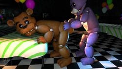 2boys 3d anal animated anthro ass big_ass big_butt big_penis bonnie_(fnaf) doggy_style five_nights_at_freddy's five_nights_at_freddy's_2 freddy_(fnaf) gay male male_only male_penetrating male_penetrating_male mp4 no_sound sfm_king tagme video video_games