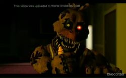 3d animated animatronic cum cum_on_body cumming cumshot female female_focus five_nights_at_freddy's five_nights_at_freddy's_4 handjob ingame_model jack-o'-chica mp4 nightmare_chica nightmare_chica_(fnaf) orgasm sound straight tagme video