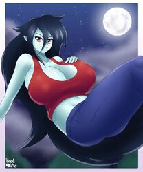 marceline from adventure time by azraelwebster