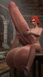 1futa 3d balls dentol erection futa_only futanari huge_balls huge_testicles hyper_balls hyper_penis hyper_testicles penis solo source_filmmaker testicles the_witcher triss_merigold