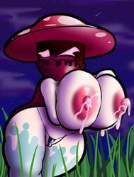 background big_ass big_breast breast_milking doregami female female_only fungy glowing_eyes lactation milked mushroom mushroom_humanoid night night_cap_(pvz:bfn) pink_skin plants_vs_zombies plants_vs_zombies:_battle_for_neighborville purple_eyes purple_nipples tagme unusual_lactation video_games