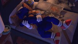 sonic the hedgehog from sega by angelic endowment