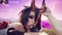 night rose from fortnite by smutcore3d