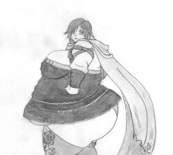 bbw cake-deviant huge_ass obese overweight_female ruby_rose thick_thighs