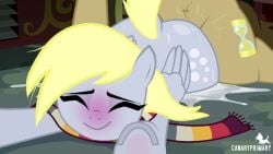 1boy 1girls accurate_art_style animated ass blonde blonde-haired_female blonde_female blonde_hair blonde_hair_female blush canaryprimary continue_after_cum cum cum_inside derpy_hooves doctor_whooves equine female female_focus female_penetrated feral feral_only friendship_is_magic from_behind front_view fucked_silly hasbro infinite_cum laying laying_down laying_on_stomach looking_pleasured loop lying_on_ground male male/female moaning my_little_pony nami955 orgasm pegasus pony scarf semen semen_on_ass sex sex_from_behind sound tagme tail vaginal vaginal_insertion vaginal_penetration vaginal_sex video voice voice_acted yellow_eyes