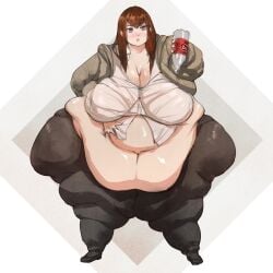 makise kurisu from steins;gate by bamboo ale