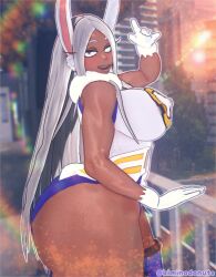 mirko from my hero academia by kiminodonuts