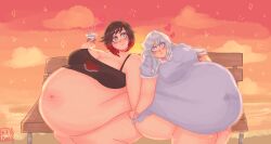 bbw fat kitkatoi obese overweight ruby_rose ssbbw weiss_schnee