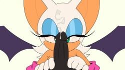 16:9 1girls 2d 2d_animation animated anthro bat bat_wings big_ears black_nose blue_eyeshadow bodily_fluids cintra_(artist) cintraarts clothing cum cum_on_face duo ejaculation eyelashes eyeshadow fellatio female first_person_view fur genital_fluids gloves green_eyes handwear looking_at_viewer makeup male male/female mammal membrane_(anatomy) membranous_wings no_sound oral orange_body orange_fur penile purple_wings rouge_the_bat sega sex shadow_the_hedgehog short_playtime simple_background sonic_(series) sonic_the_hedgehog_(series) tagme video white_background white_body white_clothing white_fur white_gloves white_handwear widescreen wings