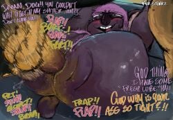 2025 anal anal_sex anthro anthro_on_anthro anthro_penetrated anthro_penetrating anthro_penetrating_anthro ass balls blush bodily_fluids butt_ripples canid canine canis carrie_(red_stink) comic crimson_2020 dialogue dirty_anal domestic_dog duo english_text fart fart_fetish farting_during_sex farting_while_penetrated feces feces_on_ass feces_on_penis female female_penetrated fur genitals grey_body grey_fur hair hi_res humanoid_genitalia humanoid_penis humanoid_vulva koala male male/female male_penetrating male_penetrating_female mammal marsupial nude onomatopoeia penetration penile penile_penetration penis penis_in_ass pink_hair pubes scatplay sex sound_effects sweat sweaty_balls sweaty_genitalia text tight_fit vombatiform vulva