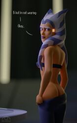 ahsoka tano from star wars by airress3d (3d-modeller)