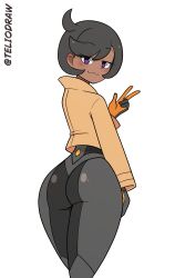 emma (pokemon legends: z-a) from game freak by teliodraw