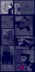 1boy1girl anonymous_female artist_request comic comic_page deltarune deltarune_chapter_2 dildo english_dialogue english_text female garter_straps inanimate inminent_sex male male/female puppet self_insert sex_toy smaller_male source_request spamton_g_spamton vvondermoon y/n