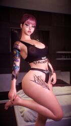 original character from blacked by crashbanditkut