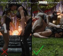 3d before_and_after curvy dark-skinned_female dark-skinned_futanari doggy_style domination female final_fantasy final_fantasy_xiv from_behind from_behind_position fucked_into_submission futa_on_female futadom futanari gpose(ffxiv) grabbing meme muscular muscular_female pinned sinilyra sinilyraff size_difference small_dom_big_sub tagme thighs yunohowitbe