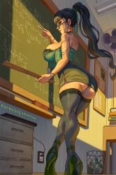 1girls alternate_version_available arimatang ass ass_bigger_than_head ass_focus ass_visible_through_thighs big_ass big_breasts big_thighs breasts breasts_bigger_than_head bubble_ass bubble_butt busty busty_female classroom curvaceous curvy curvy_body curvy_female curvy_figure curvy_hips eve_(stellar_blade) fat_ass female female_only gigantic_breasts huge_ass huge_breasts huge_butt huge_thighs large_breasts looking_at_viewer looking_back massive_ass massive_thighs milf panties pantyshot part_1 pencil_skirt perky_breasts perky_nipples pinup ruler stellar_blade stockings stockings_only stockings_thigh_highs teacher thick_ass thick_legs thick_thighs thunder_thighs thunderthighs tits_bigger_than_head tits_out upskirt voluptuous voluptuous_female wide_hips wide_thighs