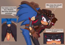 shadow the hedgehog from sega by brokenbone