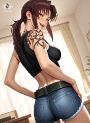 Revy (Black Lagoon) Rule 34 Image