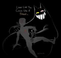 anon from deltarune by glassacles