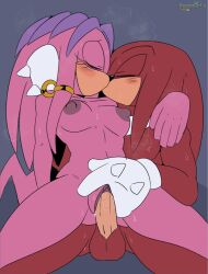 knuckles the echidna from archie comics by pepamintop