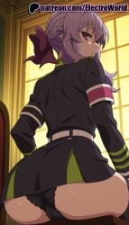 shinoa hiiragi from owari no seraph by electroworld