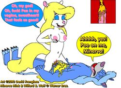 2010 animaniacs minerva_mink peeing urine what wilford_wolf