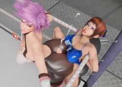 3d 4k asdf9146 ass assjob big_breasts big_butt blender buttjob covered_buttjob cum cum_on_ass ejaculation forced forced_orgasm fujiko_hinomoto futanari futasub helpless hotdogging makoto_aihara noble_rose rumble_roses smug wrestling