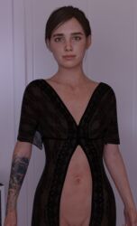 ellie (the last of us) from naughty dog by pin3d