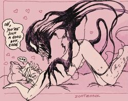 eddie brock from marvel by zootzonk